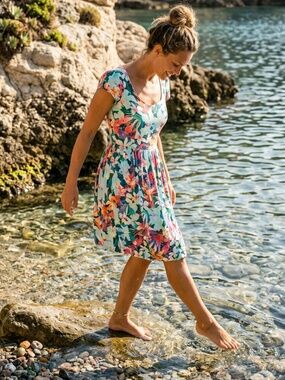 Bernie Dexter Colorful Floral Summer Dress